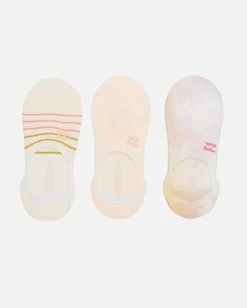 Top 10 🛒 BILLABONG 3-Pack Safari Nights Tie-Dyed No Show 🧦 Socks PINK 🔥