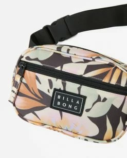 New 🎉 BILLABONG Don't Stop Waist Bag ANTIQUE BLACK 🎉 -womens Sales Store abjba00100 billabongp aqk dtl1