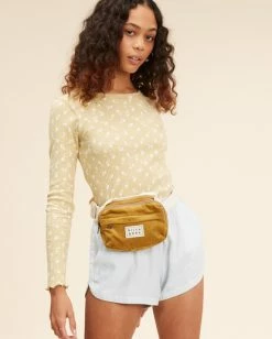 Discount โจ BILLABONG Pack It Up Hip Pouch GOLD DUST ๐