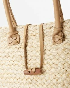 Discount 🔔 BILLABONG From Paradise Tote Bag NATURAL 👍 -womens Sales Store abjbp00158 billabongp nat dtl2