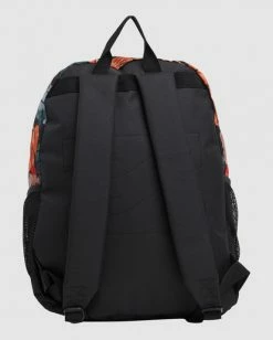 Wholesale 😍 BILLABONG Somedaze Tiki Backpack BLACK 👍 -womens Sales Store abjbp00161 billabongp blk bck1