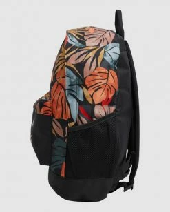 Wholesale 😍 BILLABONG Somedaze Tiki Backpack BLACK 👍 -womens Sales Store abjbp00161 billabongp blk sd2