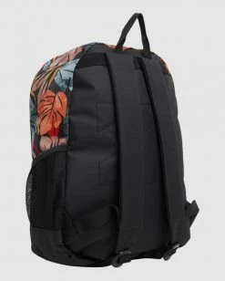 Wholesale 😍 BILLABONG Somedaze Tiki Backpack BLACK 👍 -womens Sales Store abjbp00161 billabongp blk sd4