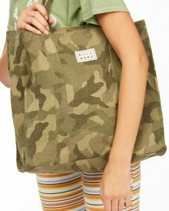 Cheapest 🔔 BILLABONG Handle It Tote Bag SAGE 🎁