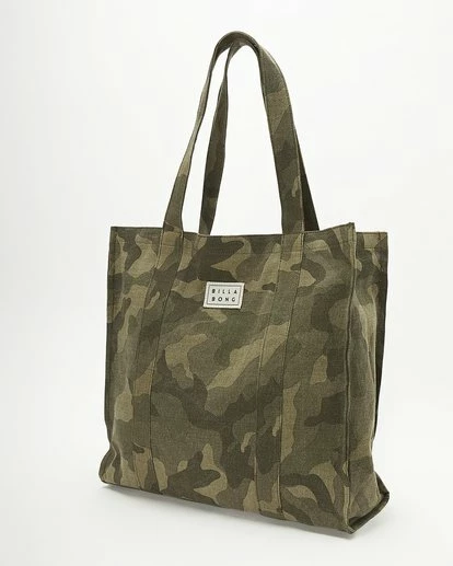 Cheapest ๐ BILLABONG Handle It Tote Bag SAGE ๐ 3 Cheapest ๐ BILLABONG Handle It Tote Bag SAGE ๐ - Image 3