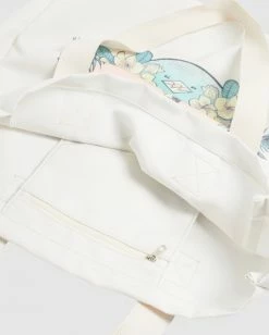 Budget 🛒 BILLABONG Sun Dreamer Beach Bag SALT CRYSTAL ✔️ -womens Sales Store abjbt00120 billabongp scs dtl1