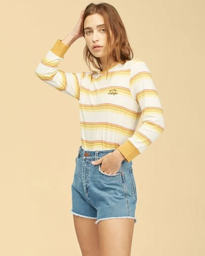 Best Sale 🔔 BILLABONG Wrangler Showdown Denim Short BLUE SURF 🎉 2 Best Sale 🔔 BILLABONG Wrangler Showdown Denim Short BLUE SURF 🎉 - Image 2