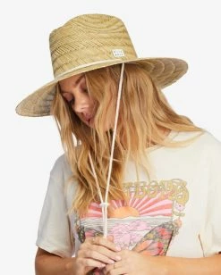 Budget βοΈ BILLABONG New Comer Straw Lifeguard Hat NATURAL π 12 Budget βοΈ BILLABONG New Comer Straw Lifeguard Hat NATURAL π -womens Sales Store abjha00114 billabongw nat frt1
