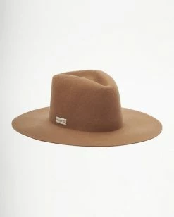 Budget 👏 BILLABONG Wrangler Rancher Hat ANTIQUE GOLD ❤️ -womens Sales Store abjha00135 billabongp ang sd1