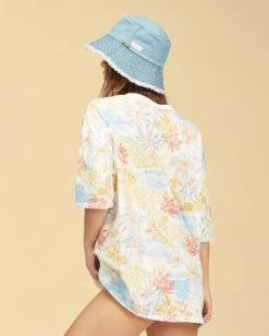 Best Sale 😍 BILLABONG Wrangler Western Shores T-Shirt MULTI 🛒 -womens Sales Store abjkt00297 billabongw mul bck1