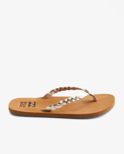 Cheap ๐ BILLABONG Sandies Braided Thong Sandals TAN ๐ 5 Cheap ๐ BILLABONG Sandies Braided Thong Sandals TAN ๐ - Image 5