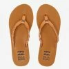 Cheap 🛒 BILLABONG Sandies Braided Thong Sandals TAN 😍