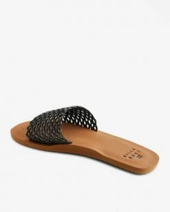 Best Sale ✨ BILLABONG Siesta Single Strap Slide Sandals BLACK ✨ 8 Best Sale ✨ BILLABONG Siesta Single Strap Slide Sandals BLACK ✨ -womens Sales Store abjl100046 billabongp blk bck1