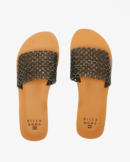 Best Sale ✨ BILLABONG Siesta Single Strap Slide Sandals BLACK ✨ 1 Best Sale ✨ BILLABONG Siesta Single Strap Slide Sandals BLACK ✨