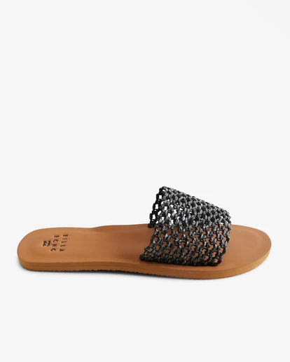 Best Sale ✨ BILLABONG Siesta Single Strap Slide Sandals BLACK ✨ 5 Best Sale ✨ BILLABONG Siesta Single Strap Slide Sandals BLACK ✨ - Image 5