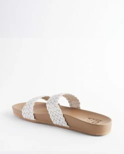 Brand new 🧨 BILLABONG Santos Slide Sandal WHITE 👍 -womens Sales Store abjl200014 billabongp wht bck1