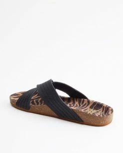 Coupon ❤️ BILLABONG Bella Vista Double Strap Sandals OFF BLACK 🌟 -womens Sales Store abjl200029 billabongp ofb bck1