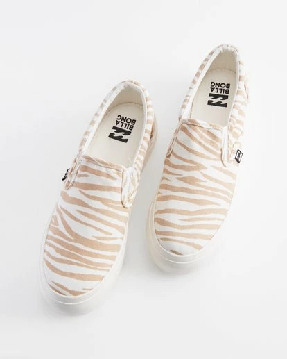 Cheapest 𧨠BILLABONG Makena Slip-On π Shoes ZEBRA π 1 Cheapest 𧨠BILLABONG Makena Slip-On π Shoes ZEBRA π