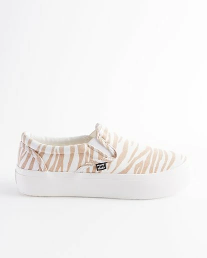 Cheapest 𧨠BILLABONG Makena Slip-On π Shoes ZEBRA π 4 Cheapest 𧨠BILLABONG Makena Slip-On π Shoes ZEBRA π - Image 4