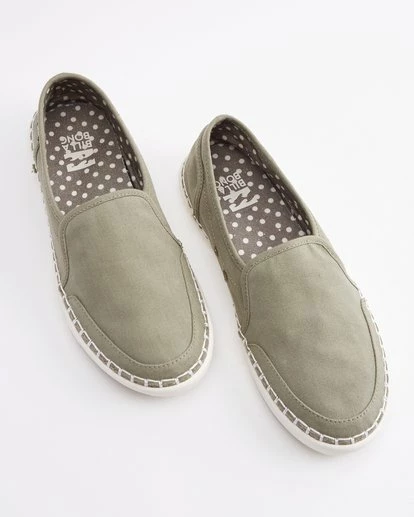 Budget π BILLABONG Del Sol Slip-On π Shoes SAGE π 4 Budget π BILLABONG Del Sol Slip-On π Shoes SAGE π - Image 4