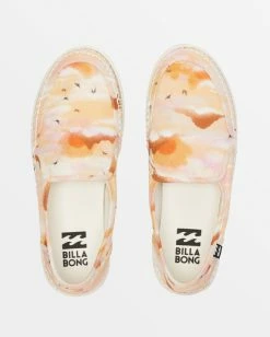 Budget 👍 BILLABONG Del Sol Slip-On 👟 Shoes SAGE 👏