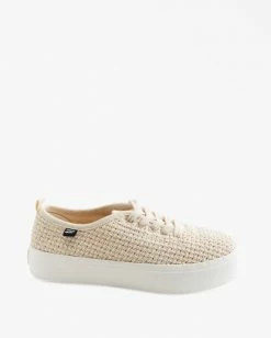 Top 10 ❤️ BILLABONG Puebla Canvas Platform 👟 Shoes WHITE 🌟 -womens Sales Store abjs300019 billabongp nat sd1