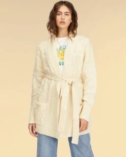 Hot Sale 😍 BILLABONG Wrangler Wrangled Up Sweater WHITE CAP 😍