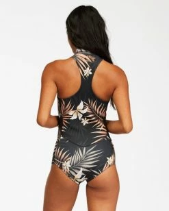 Wholesale 🎉 BILLABONG Salty Dayz Sleeveless Spring Suit BLACK PEBBLE ✔️ -womens Sales Store abjw500102 billabongw bpb bck1