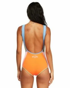 Best Pirce 😀 BILLABONG Seaker Reversible Sleeveless Spring Wetsuit HEAT WAVE 💯 -womens Sales Store abjw600100 billabongw rqf0 bck1