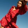 Discount 😍 BILLABONG Wrangler Falling For You 👗 Dress CLASSIC RED 🤩