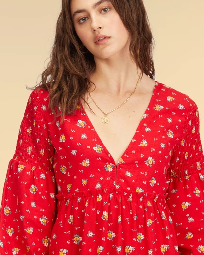 Discount ๐ BILLABONG Wrangler Falling For You ๐ Dress CLASSIC RED ๐คฉ 5 Discount ๐ BILLABONG Wrangler Falling For You ๐ Dress CLASSIC RED ๐คฉ - Image 5