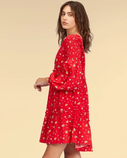 Discount ๐ BILLABONG Wrangler Falling For You ๐ Dress CLASSIC RED ๐คฉ 3 Discount ๐ BILLABONG Wrangler Falling For You ๐ Dress CLASSIC RED ๐คฉ - Image 3