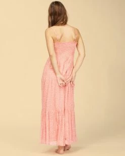 Flash Sale 😀 BILLABONG Wrangler Prairie Days 👗 Dress VINTAGE ROSE 💯 -womens Sales Store abjwd00271 billabongw mjz0 bck1