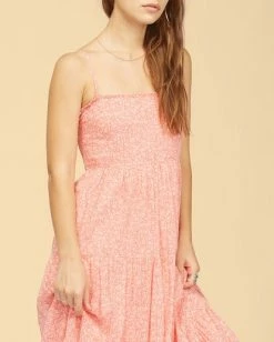 Flash Sale 😀 BILLABONG Wrangler Prairie Days 👗 Dress VINTAGE ROSE 💯 -womens Sales Store abjwd00271 billabongw mjz0 dtl1