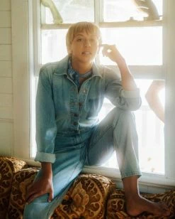 Cheap 👍 BILLABONG Wrangler On The Range Jumpsuit BEACH WASH 😍