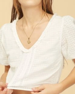 Top 10 😀 BILLABONG Wrangler Simply Sweet Top SALT CRYSTAL 🛒 -womens Sales Store abjwt00203 billabongw scs dtl1