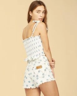 Buy ✔️ BILLABONG Wrangler Deep End Top SALT CRYSTAL ✔️ -womens Sales Store abjwt00204 billabongw scs bck1