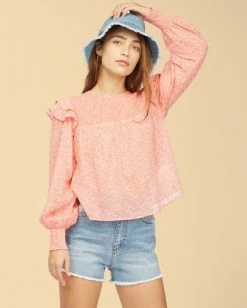 Buy 👏 BILLABONG Wrangler Carefree Top VINTAGE ROSE 😍