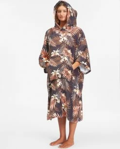 Coupon 👏 BILLABONG Women's Hooded Changing Towel BLACK PEBBLE 🔔 -womens Sales Store abjww00101 billabongw bpb sd1