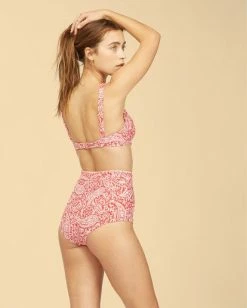 Deals 👏 BILLABONG Wrangler Ruby Sands Underwire 👙 Bikini Top CLASSIC RED 🤩 -womens Sales Store abjx300321 billabongw rqq0 bck1