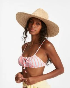 New ๐คฉ BILLABONG Sea Mist Straw Hat NATURAL ๐