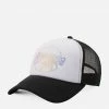 Budget ❤️ BILLABONG Across Waves Trucker Hat OFF BLACK MULTI ✔️