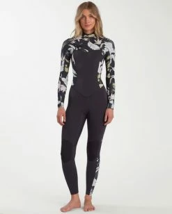 Deals ✨ BILLABONG 4/3 Salty Dayz Full Wetsuit MAUI BLACK 🤩