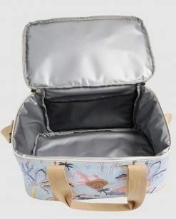 Promo ⌛ BILLABONG Blue Palm Cooler Bag AQUA 😍 -womens Sales Store ubjaa00120 billabongp aqu dtl1