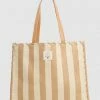 Best deal 🤩 BILLABONG Beige Wave Straw Bag SAHARA 🔔