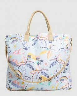 Buy ๐ BILLABONG Blue Palm Beach Bag AQUA ๐ 9 Buy ๐ BILLABONG Blue Palm Beach Bag AQUA ๐ -womens Sales Store ubjbt00110 billabongp aqu bck1