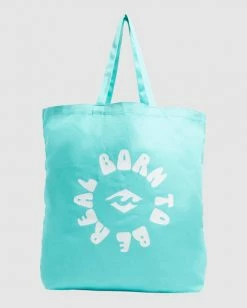 Discount ๐งจ BILLABONG Steph Claire Smith Feel Free Tote Bag TEAL ๐ฏ