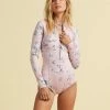 Brand new ✨ BILLABONG Salty Blonde Salty Dayz Long Sleeve Springsuit PEONY 👍